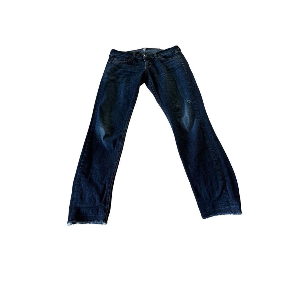 Rag & Bone JEAN Skinny Jeans Yesler Wash Raw Hem Size 26 W1590K510YES